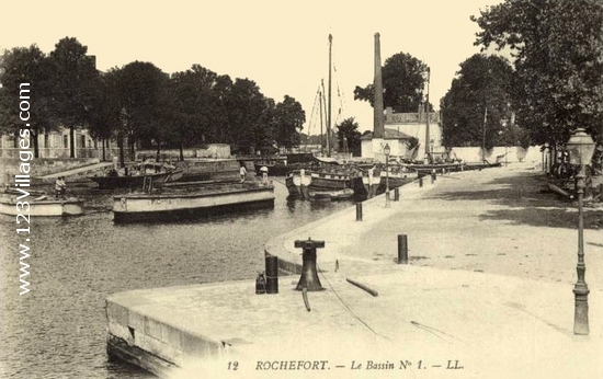 Carte postale de Rochefort