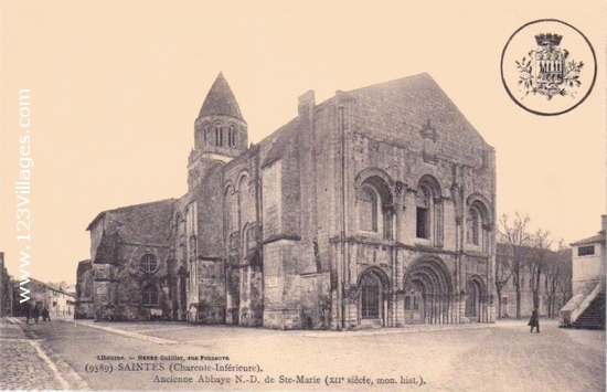 Carte postale de Saintes