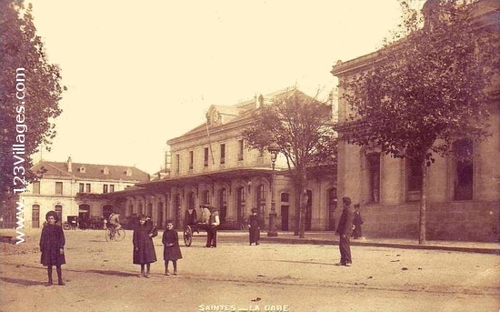 Carte postale de Saintes