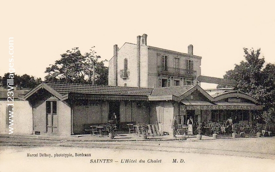 Carte postale de Saintes