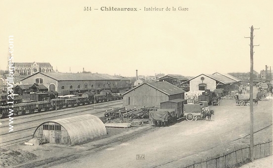 Carte postale de Châteauroux