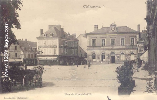 Carte postale de Châteauroux