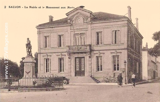 Carte postale de Saujon