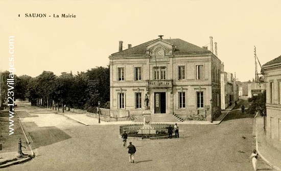 Carte postale de Saujon