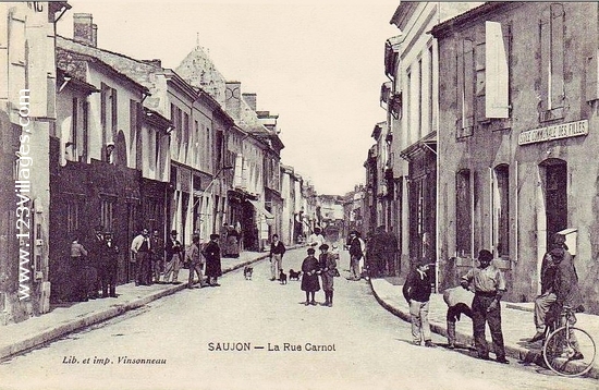 Carte postale de Saujon