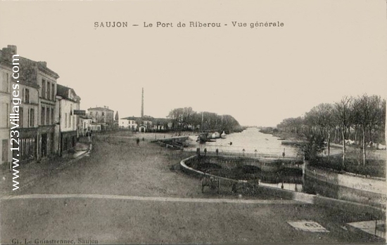 Carte postale de Saujon