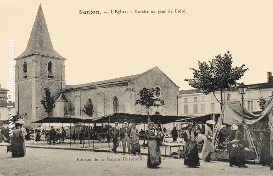 Carte postale de Saujon