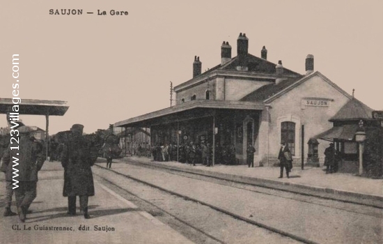 Carte postale de Saujon