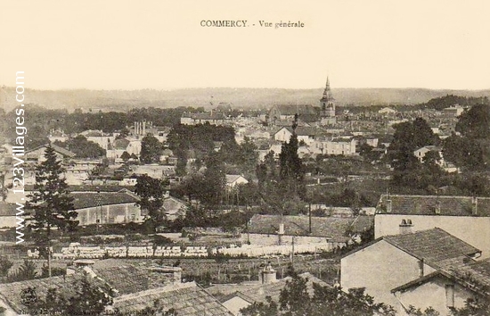 Carte postale de Commercy