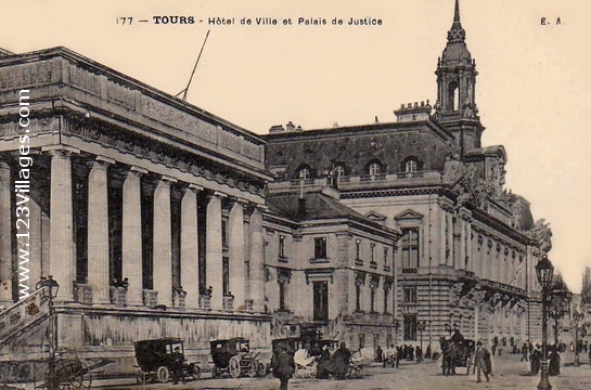 Carte postale de Tours