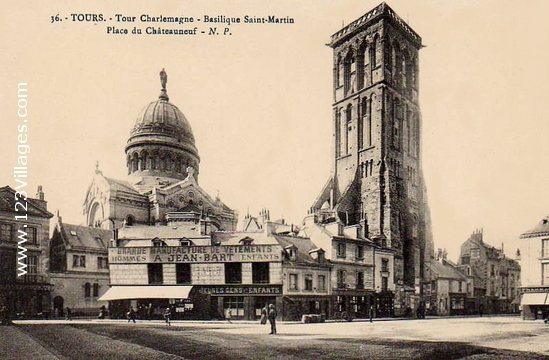 Carte postale de Tours