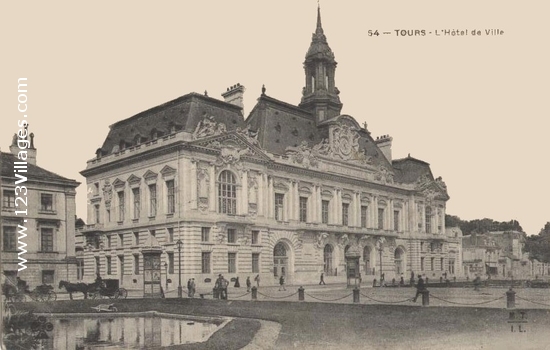 Carte postale de Tours