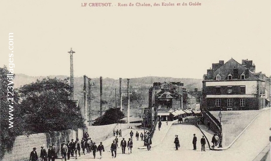 Carte postale de Le Creusot