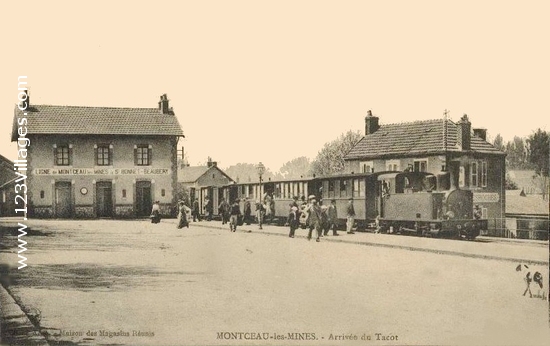 Carte postale de Montceau-les-Mines