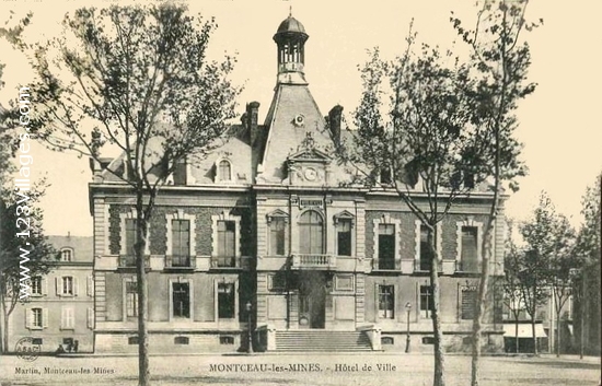 Carte postale de Montceau-les-Mines