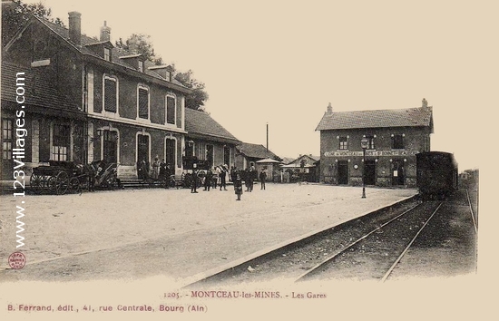 Carte postale de Montceau-les-Mines