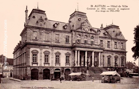 Carte postale de Autun