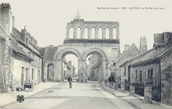 Carte postale de Autun