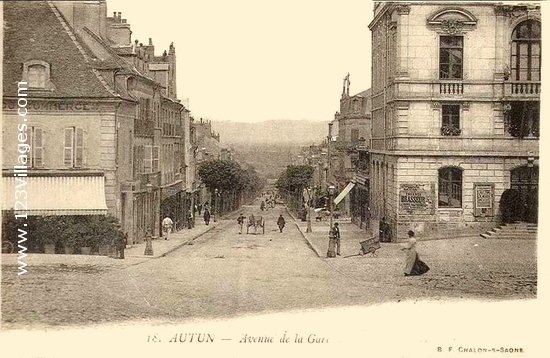 Carte postale de Autun