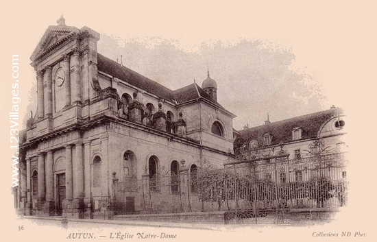 Carte postale de Autun