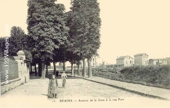 Carte postale de Stains