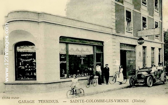 Carte postale de Sainte-Colombe