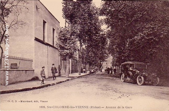 Carte postale de Sainte-Colombe