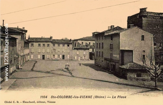 Carte postale de Sainte-Colombe