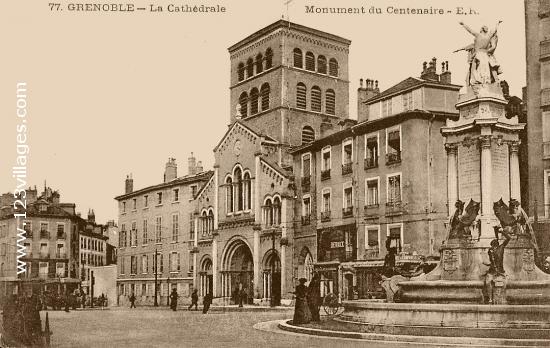 Carte postale de Grenoble