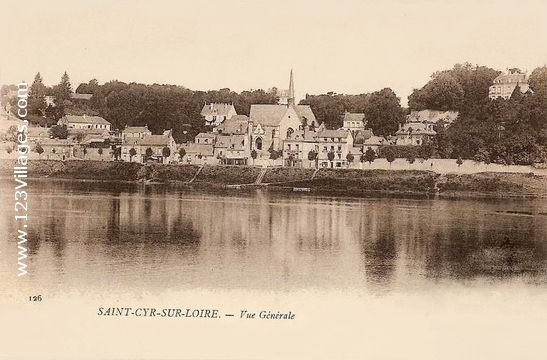 Carte postale de Saint-Cyr-sur-Loire