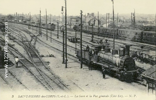 Carte postale de Saint-Pierre-des-Corps