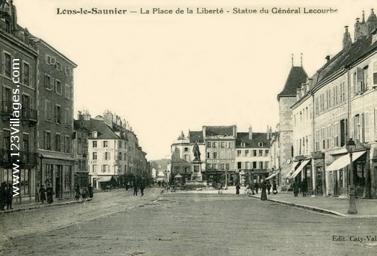 Carte postale de Lons-le-Saunier