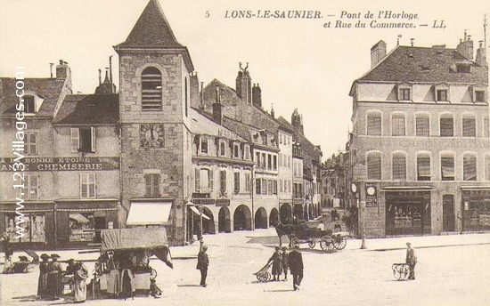 Carte postale de Lons-le-Saunier