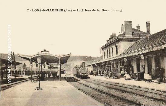 Carte postale de Lons-le-Saunier