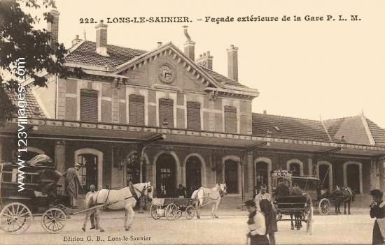 Carte postale de Lons-le-Saunier