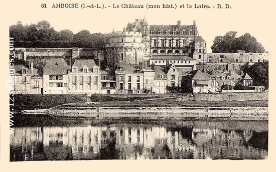 Carte postale de Amboise