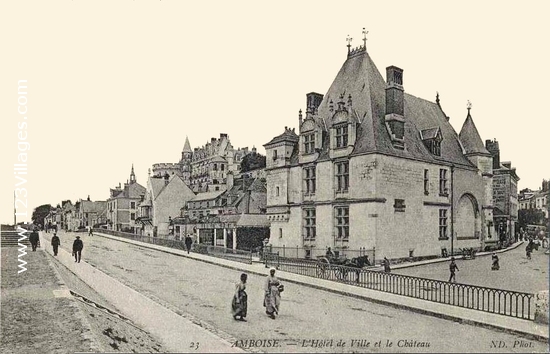 Carte postale de Amboise