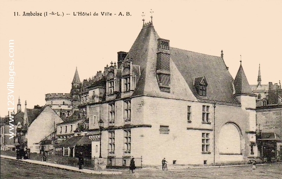 Carte postale de Amboise