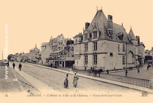 Carte postale de Amboise