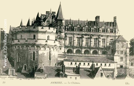 Carte postale de Amboise