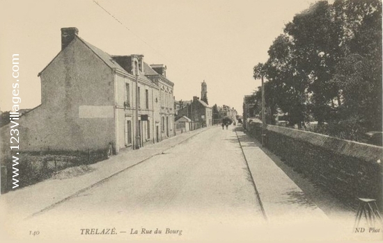 Carte postale de Trélazé