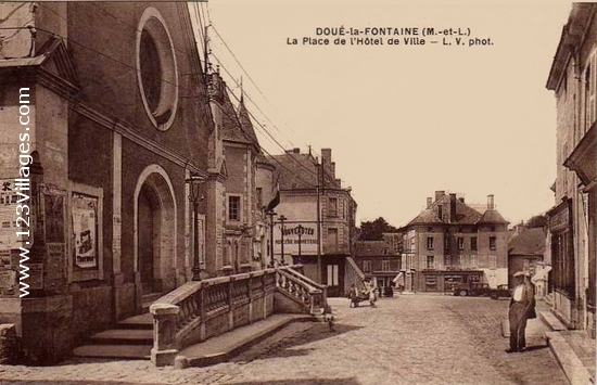 Carte postale de Doué-la-Fontaine