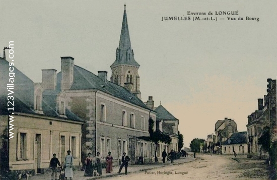 Carte postale de Longué-Jumelles