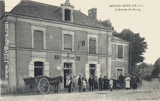 Carte postale de Montreuil-Juigné