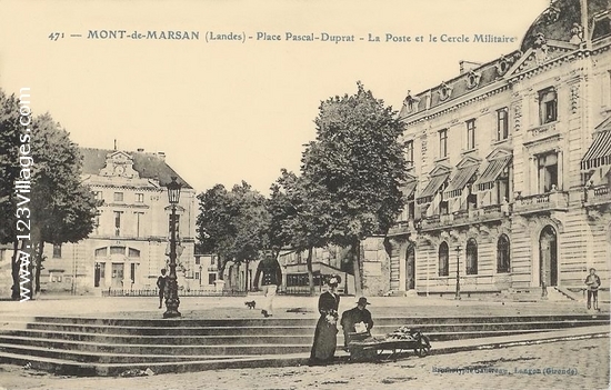 Carte postale de Mont-de-Marsan