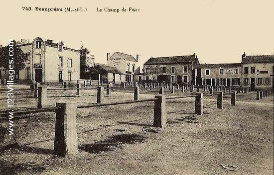 Carte postale de Beaupréau