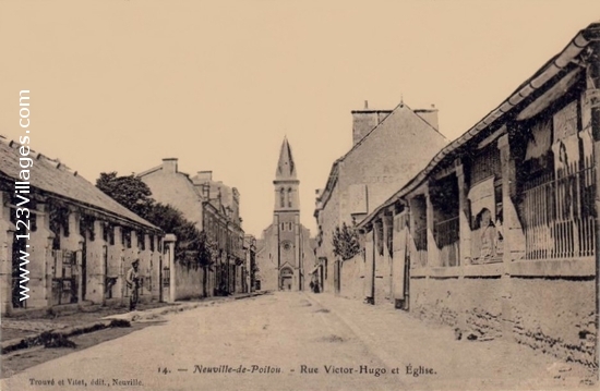 Carte postale de Neuville-de-Poitou