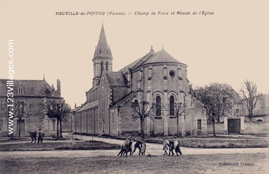 Carte postale de Neuville-de-Poitou