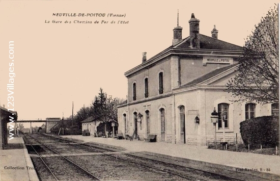 Carte postale de Neuville-de-Poitou