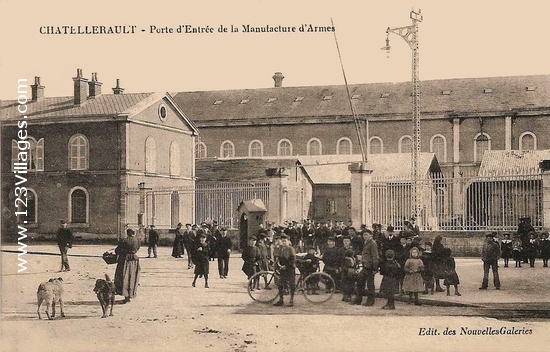 Carte postale de Châtellerault